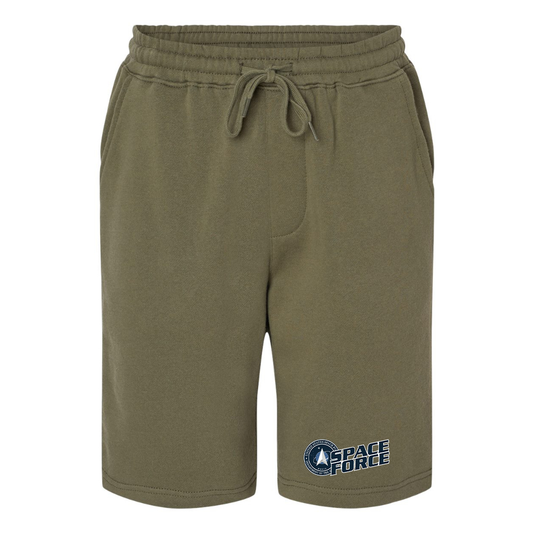 Men's   Space Force Independent Trading Co Midweight Fleece Shorts