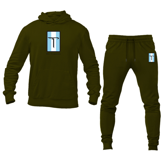 Men's De Tomaso Logo Hoodie Joggers Set
