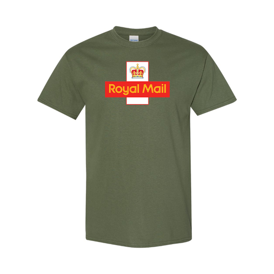 Men's  Royal Mail   Logo Cotton T-Shirt