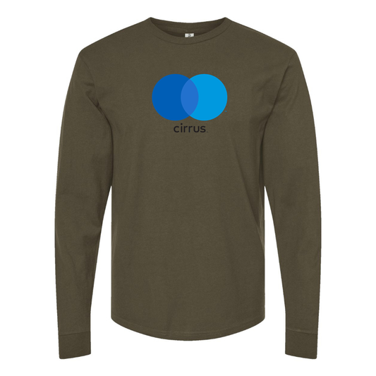 Men's Cirrus Logo Cotton Long Sleeve T-Shirt