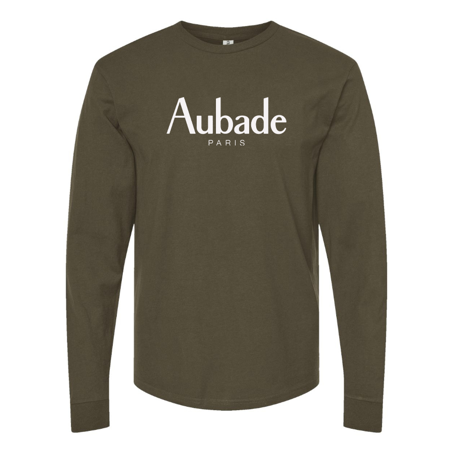 Men's  Aubade Logo Cotton Long Sleeve T-Shirt