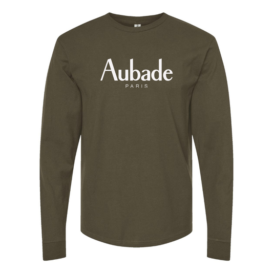Men's  Aubade Logo Cotton Long Sleeve T-Shirt