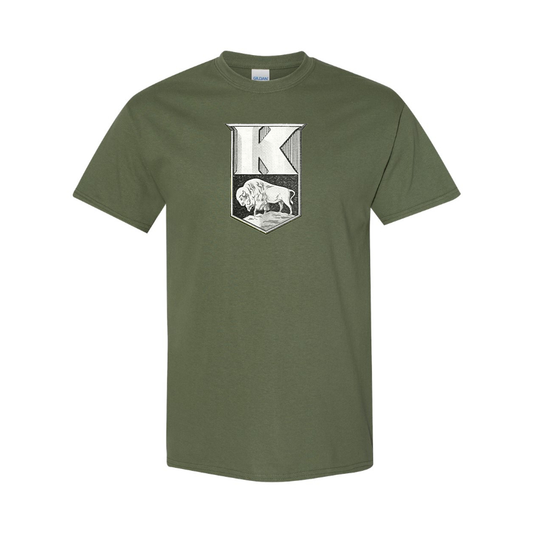 Men's Kaiser  Logo Cotton T-Shirt