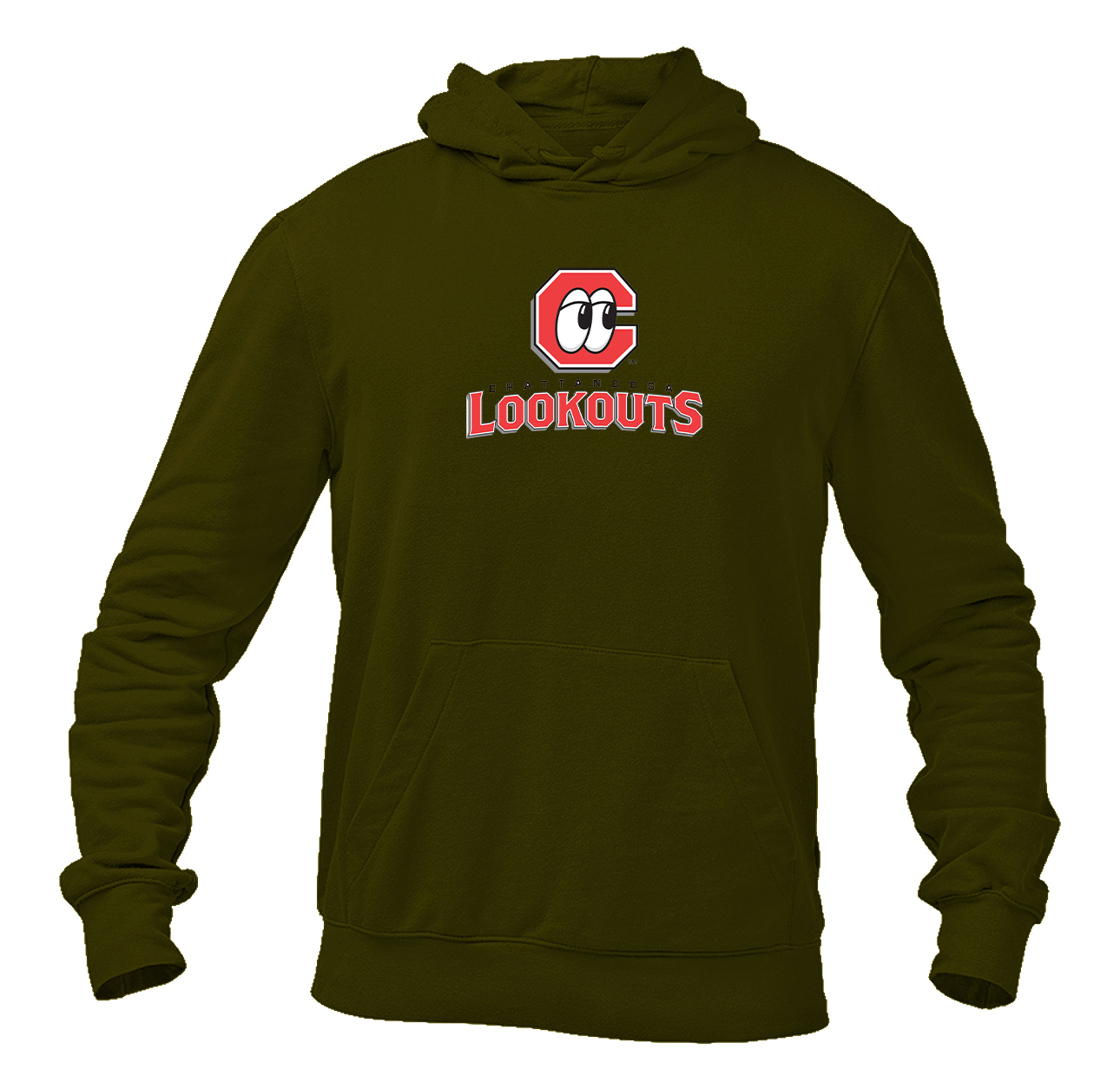 Men's Chattanooga Lookouts  Logo Pullover Hoodie
