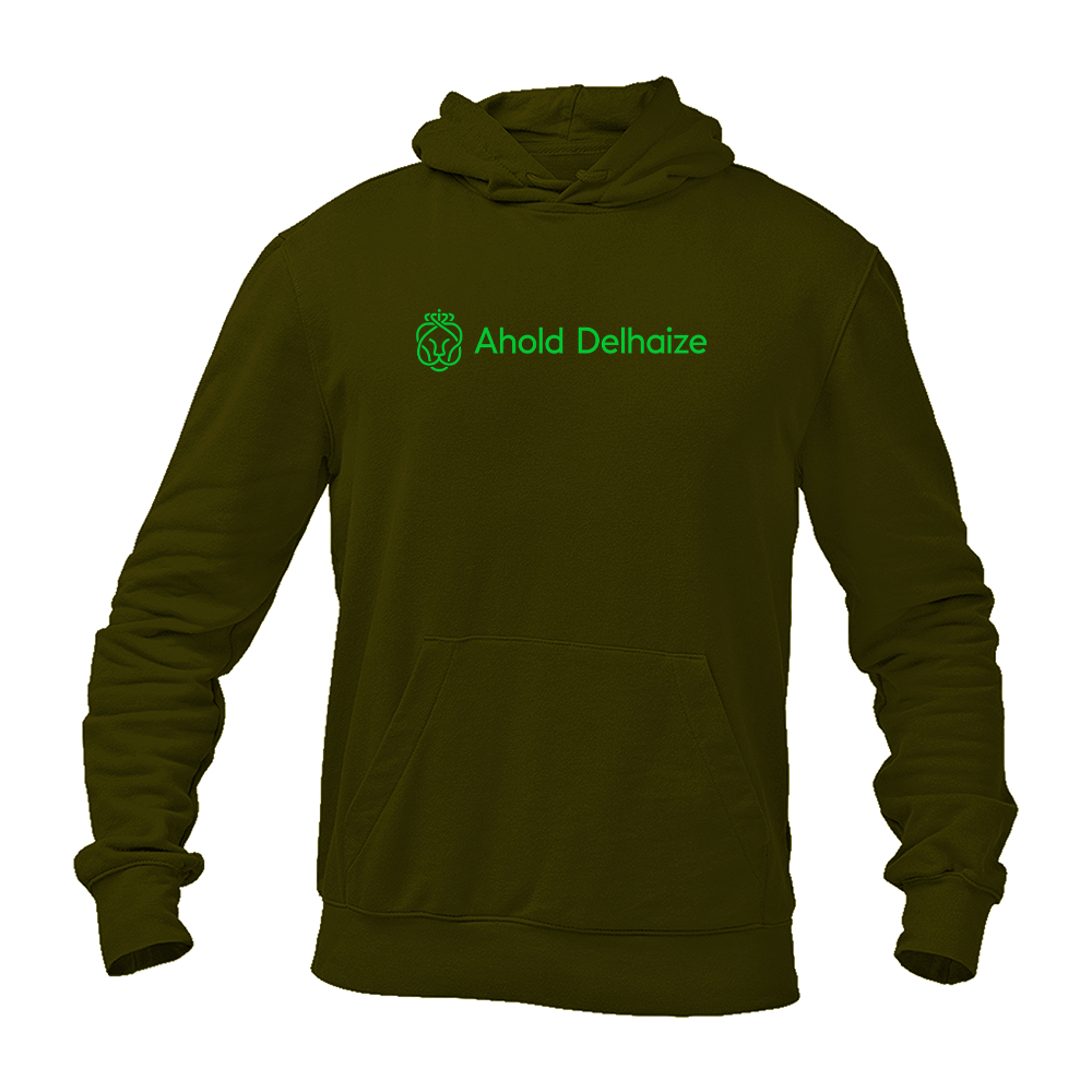 Men's Ahold Delhaize Vertical Logo  Pullover Hoodie