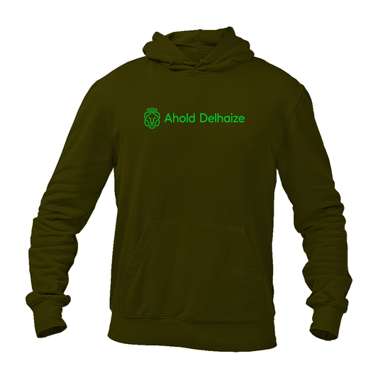 Men's Ahold Delhaize Vertical Logo  Pullover Hoodie