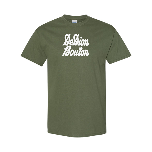 Men's De Dion Bouton  Logo Cotton T-Shirt