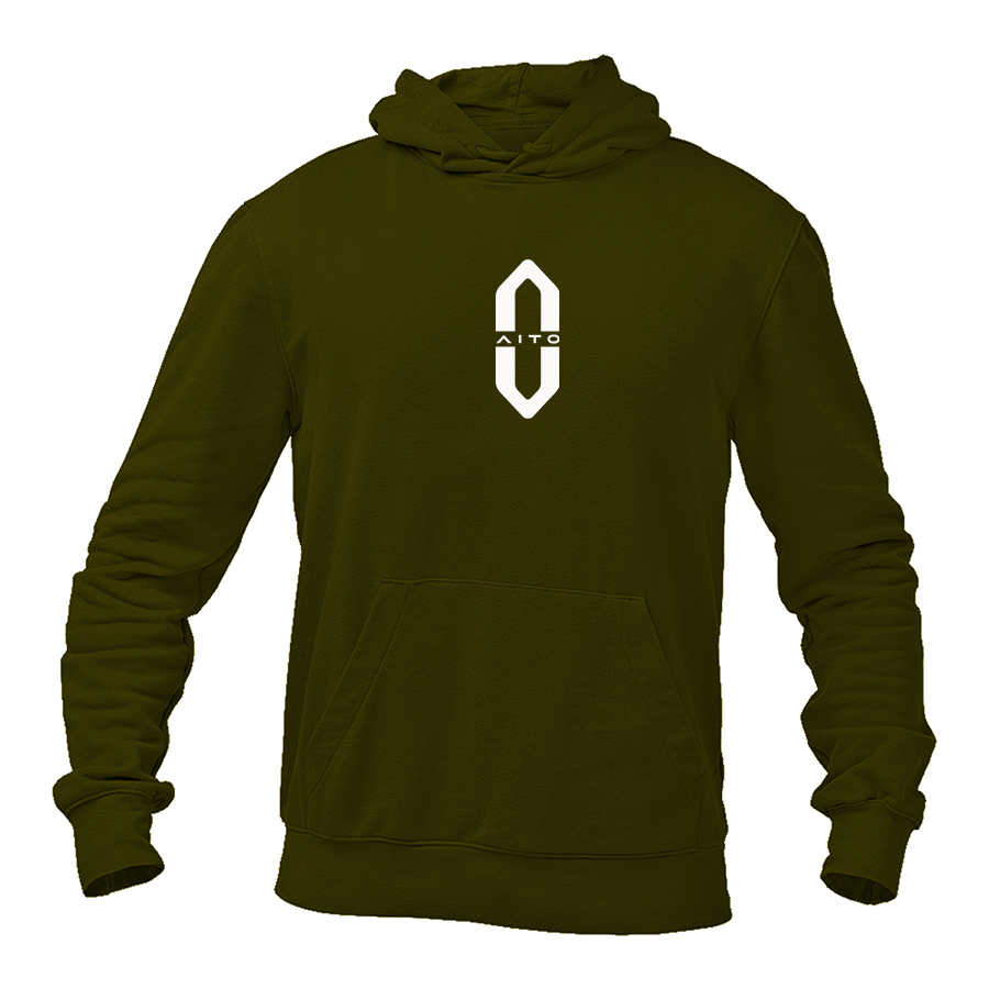 Men's Aito Logo   Pullover Hoodie