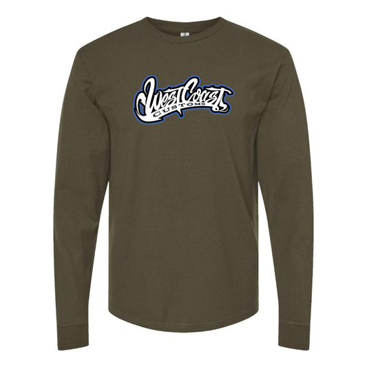 Men's West Coast Customs Logo  Cotton Long Sleeve T-Shirt