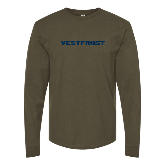 Men's Vestfrost Logo Cotton Long Sleeve T-Shirt