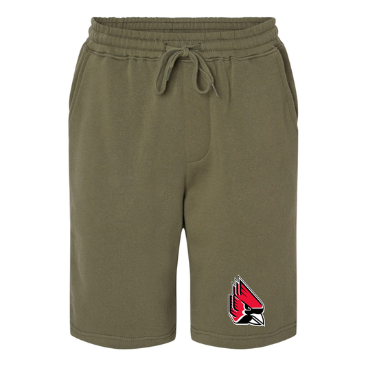 Men's   Ball State Cardinals  Independent Trading Co Midweight Fleece Short