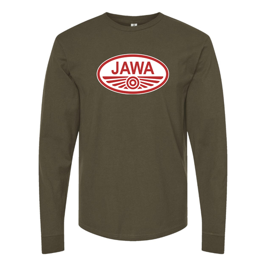 Men's Jawa Logo Cotton Long Sleeve T-Shirt