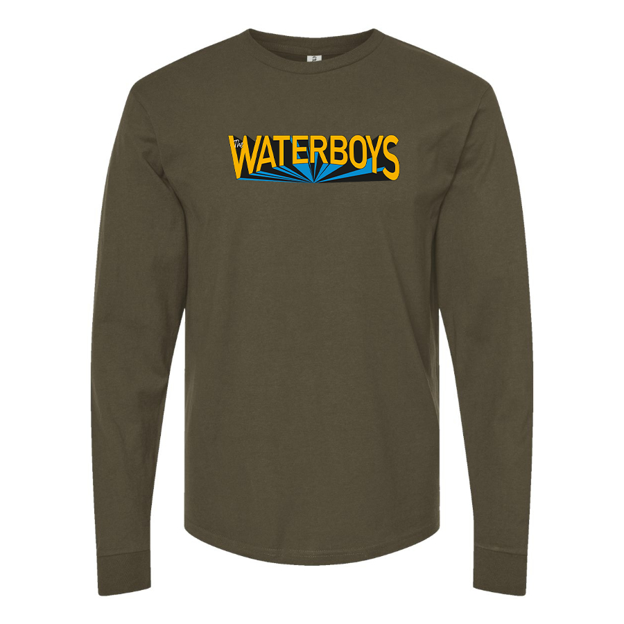 Men's The Waterboys  Logo  Cotton Long Sleeve T-Shirt