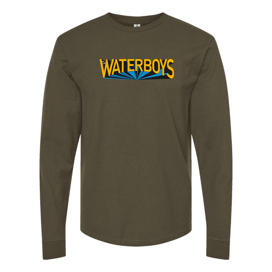 Men's The Waterboys  Logo  Cotton Long Sleeve T-Shirt