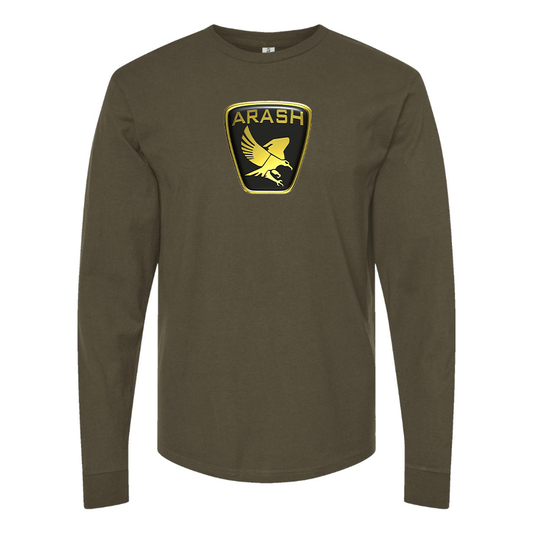 Men's Arash  Logo Cotton Long Sleeve T-Shirt