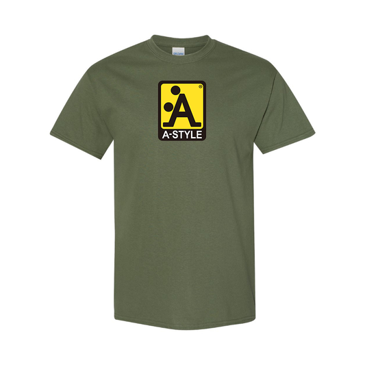 Men's A Style  Logo Cotton T-Shirt