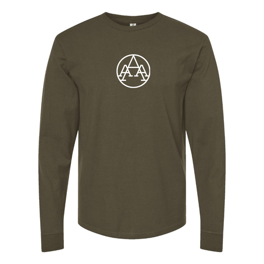 Men's AAA Atelier dAutomobiles-et-dAviation  Logo Cotton Long Sleeve T-Shirt