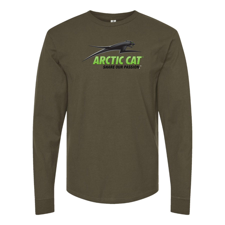 Men's  Arctic Cat  Logo Cotton Long Sleeve T-Shirt