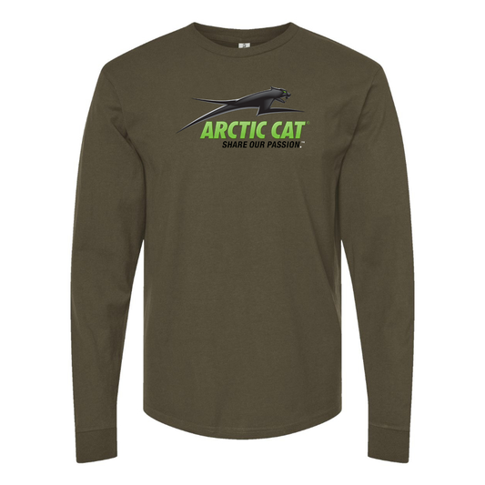 Men's  Arctic Cat  Logo Cotton Long Sleeve T-Shirt