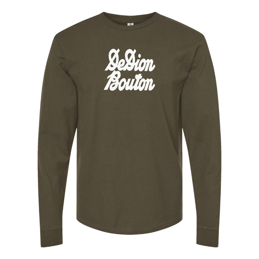 Men's De Dion Bouton Logo Cotton Long Sleeve T-Shirt