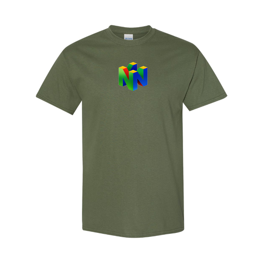 Men's   Nintendo N64  Logo Cotton T-Shirt