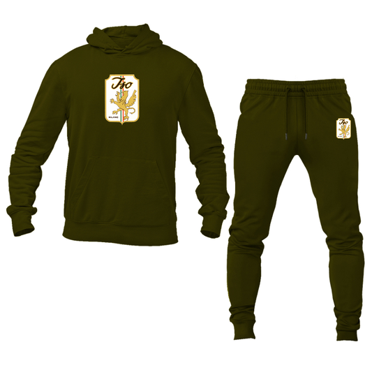 Men's Iso Logo Hoodie Joggers Set