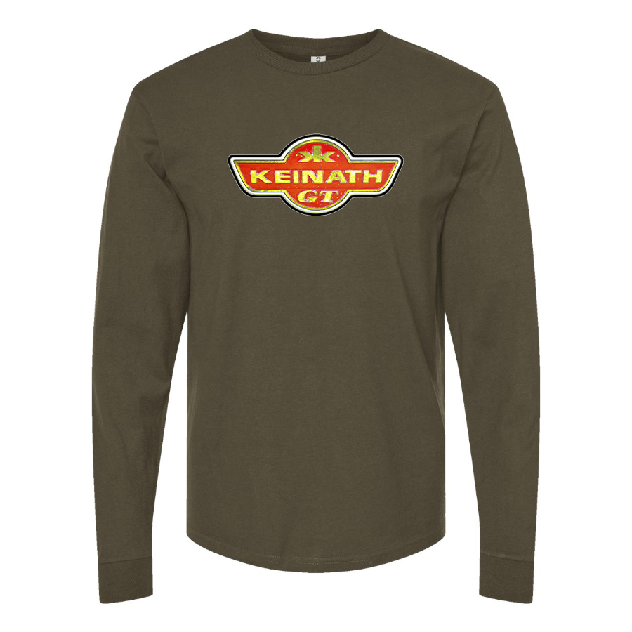 Men's Keinath Logo Cotton Long Sleeve T-Shirt