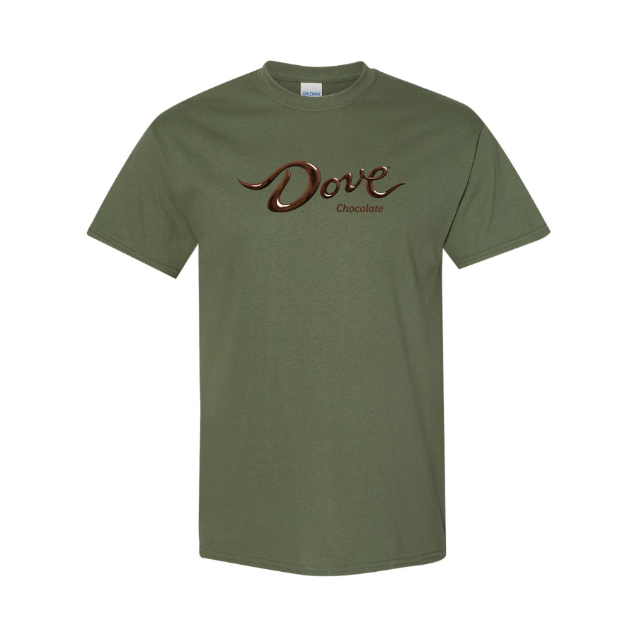 Men's Dove Сhocolate Logo Cotton T-Shirt