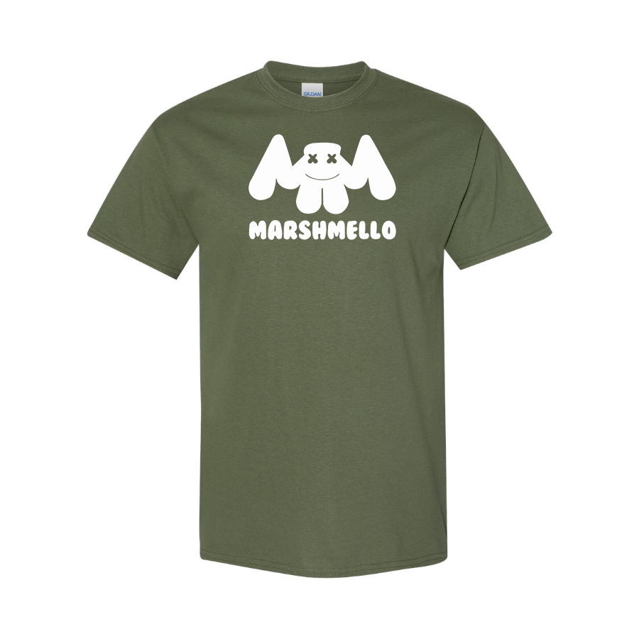 Men's Marshmello  Logo Cotton T-Shirt