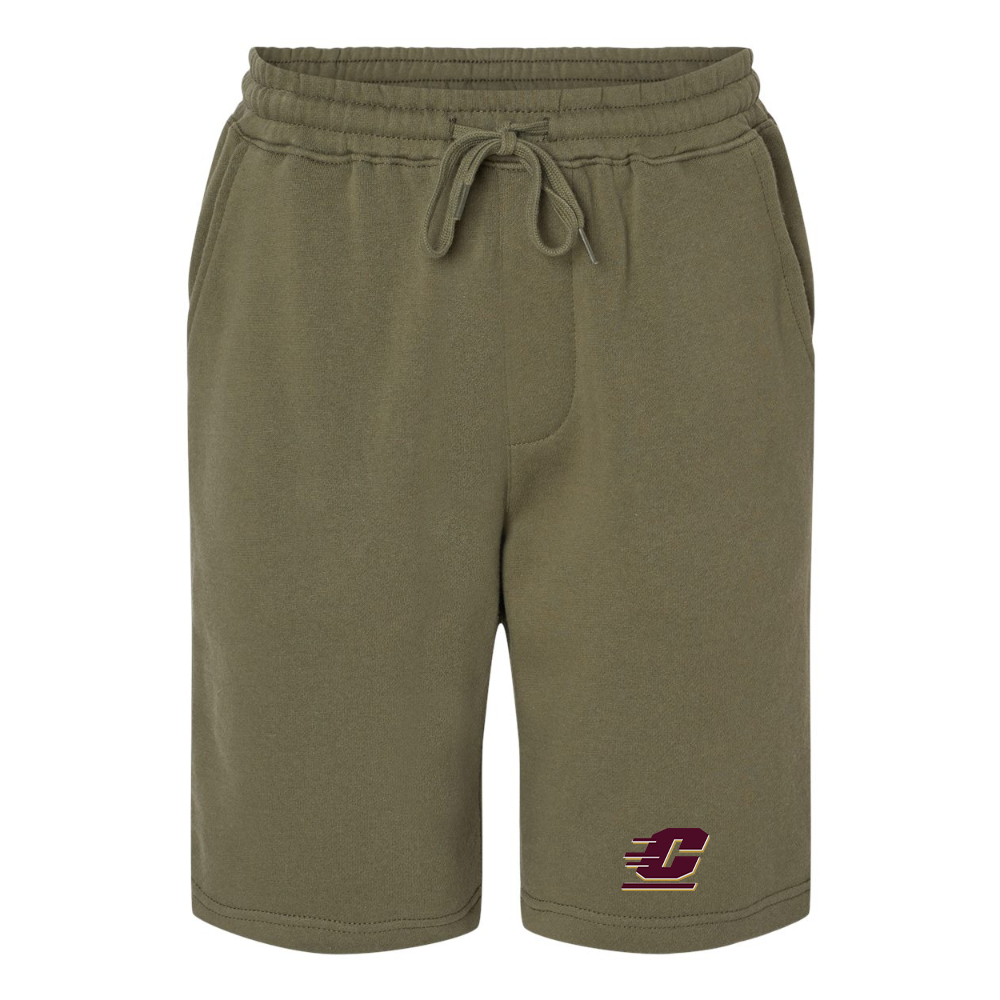 Men's Central Michigan Chippewas  Independent Trading Co Midweight Fleece Short