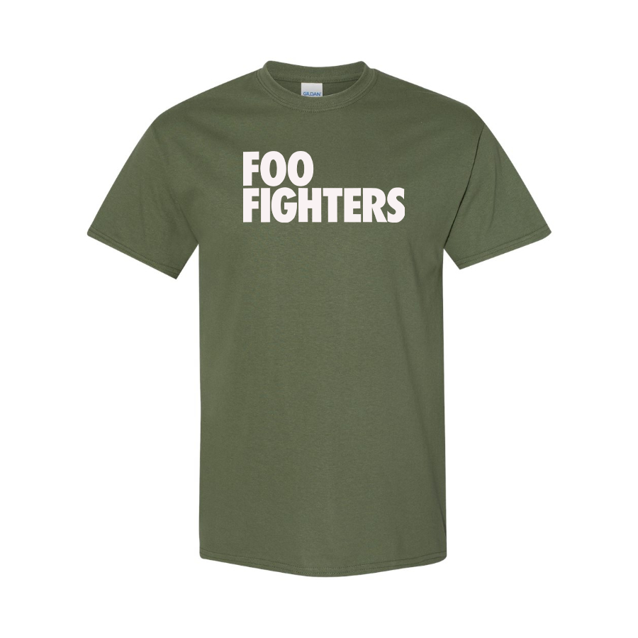 Men's Foo Fighters Logo Cotton T-Shirt