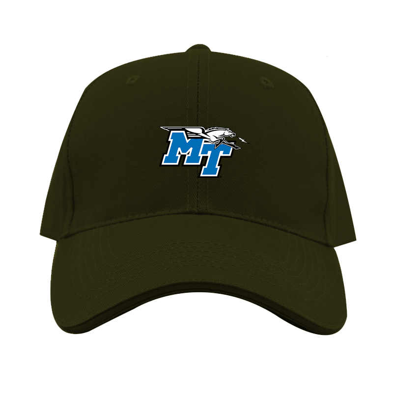 Middle Tennessee Blue Raiders Dad Baseball Cap Hat