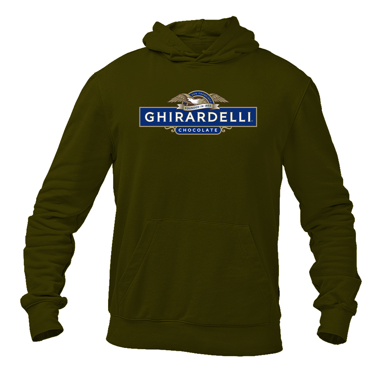 Men's Ghirardell Logo Pullover Hoodie