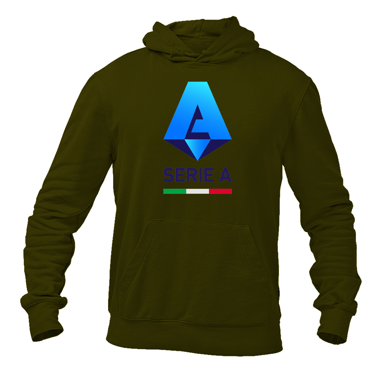 Men's Italian Serie A Logo Pullover Hoodie