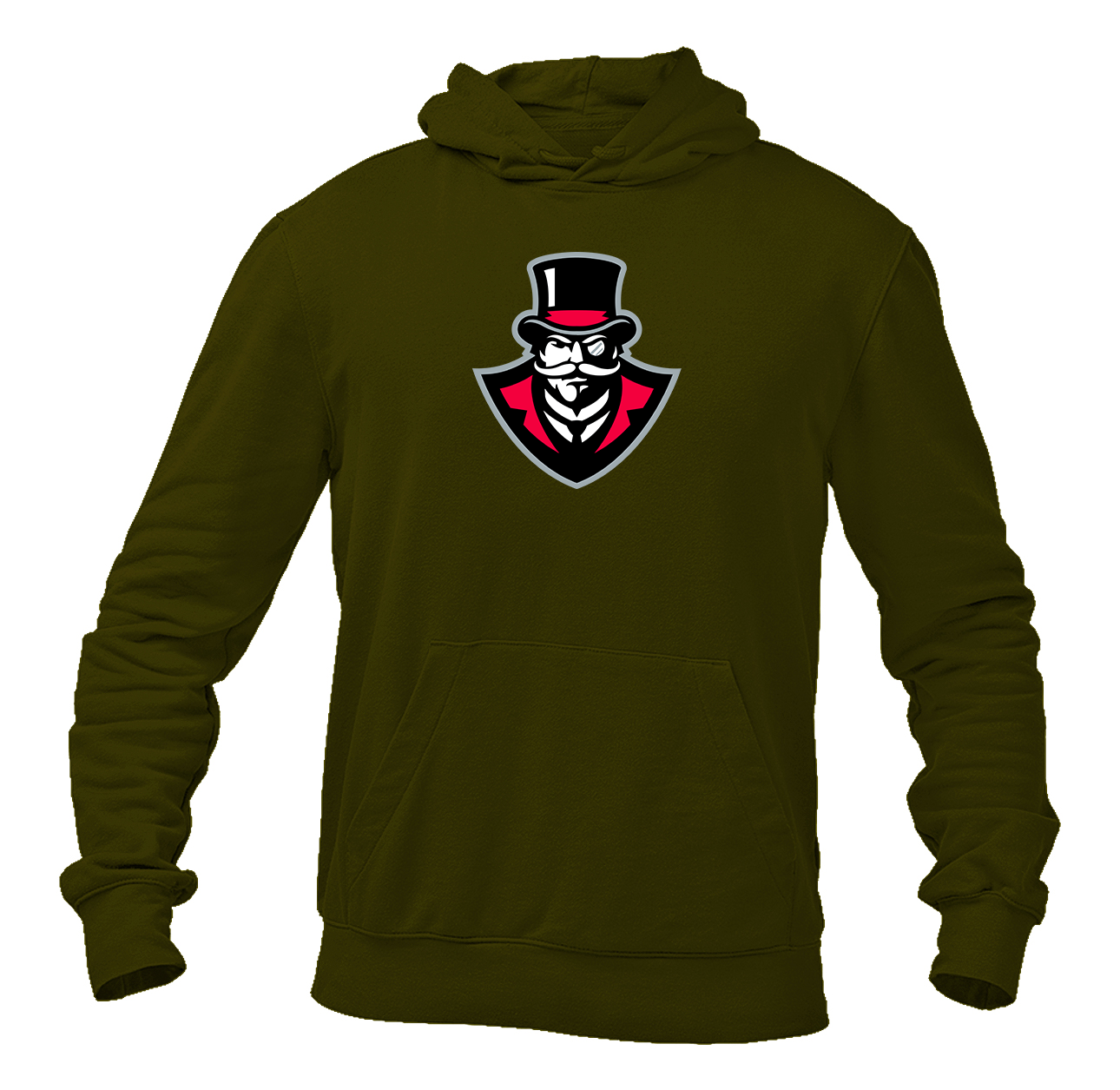 Men's  Austin Peay Governors Softstyle Midweight Hooded Sweatshirt