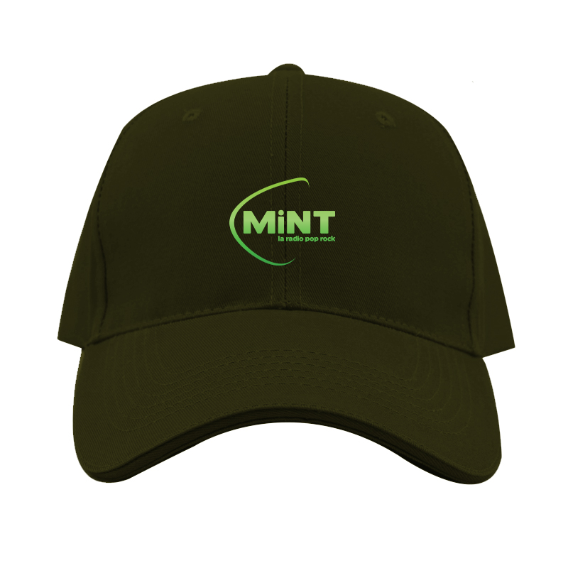 Mint Radio Logo Dad Baseball Cap Hat