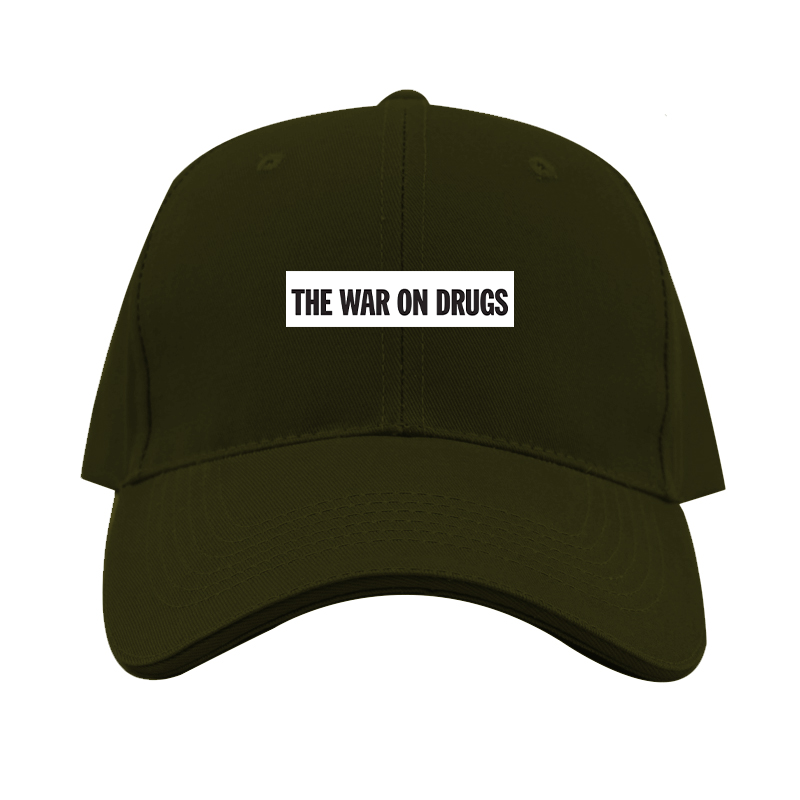 The War on Drugs Logo  Dad Baseball Cap Hat