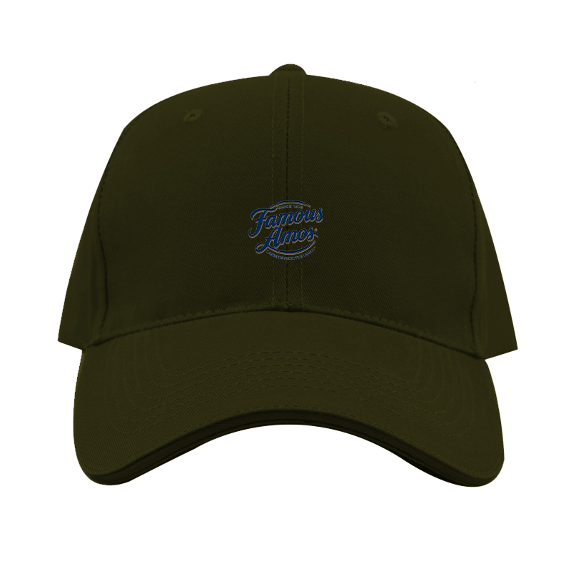 Famous Amos Logo  Dad Baseball Cap Hat