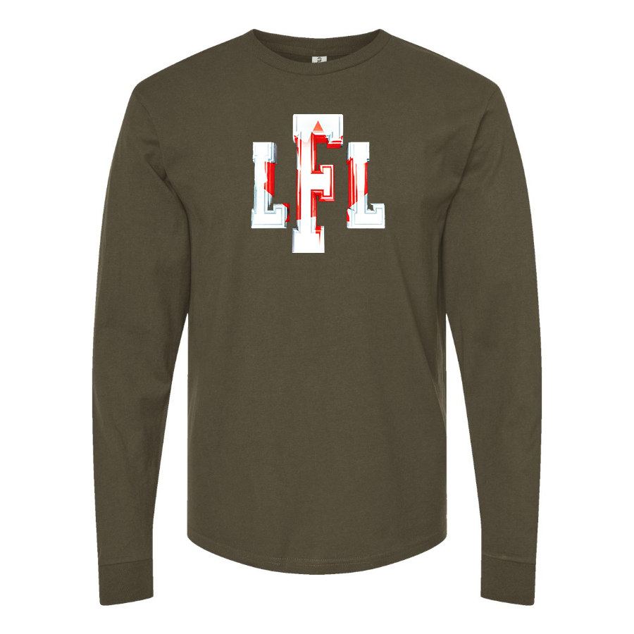 Men's LFL Canada Logo Cotton Long Sleeve T-Shirt