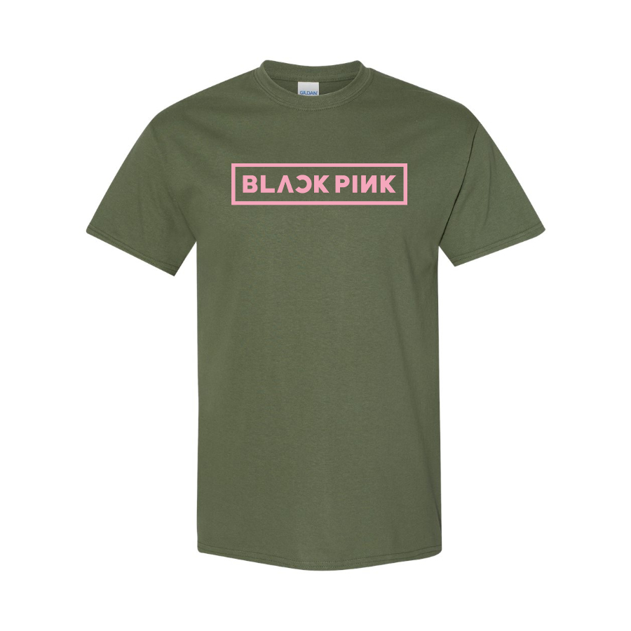 Men's  Blackpink Logo Cotton T-Shirt