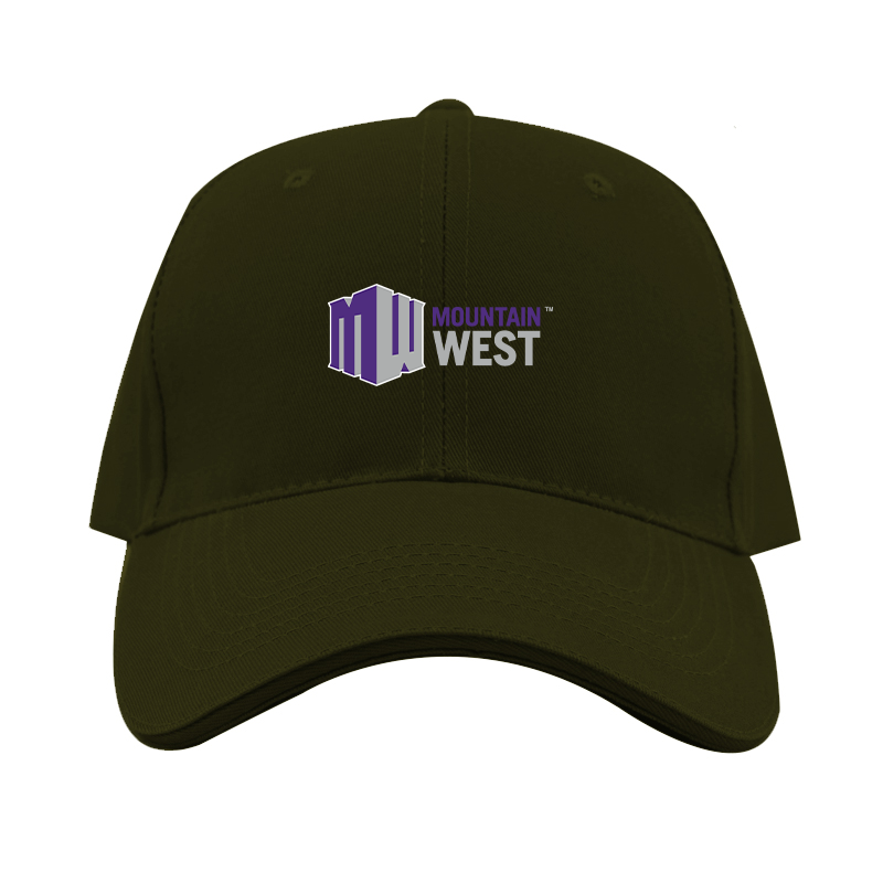 Mountain West Conference Logo Dad Baseball Cap Hat