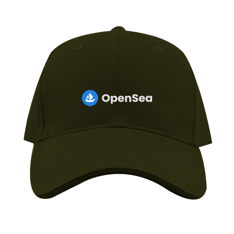 OpenSea Logo  Dad Baseball Cap Hat