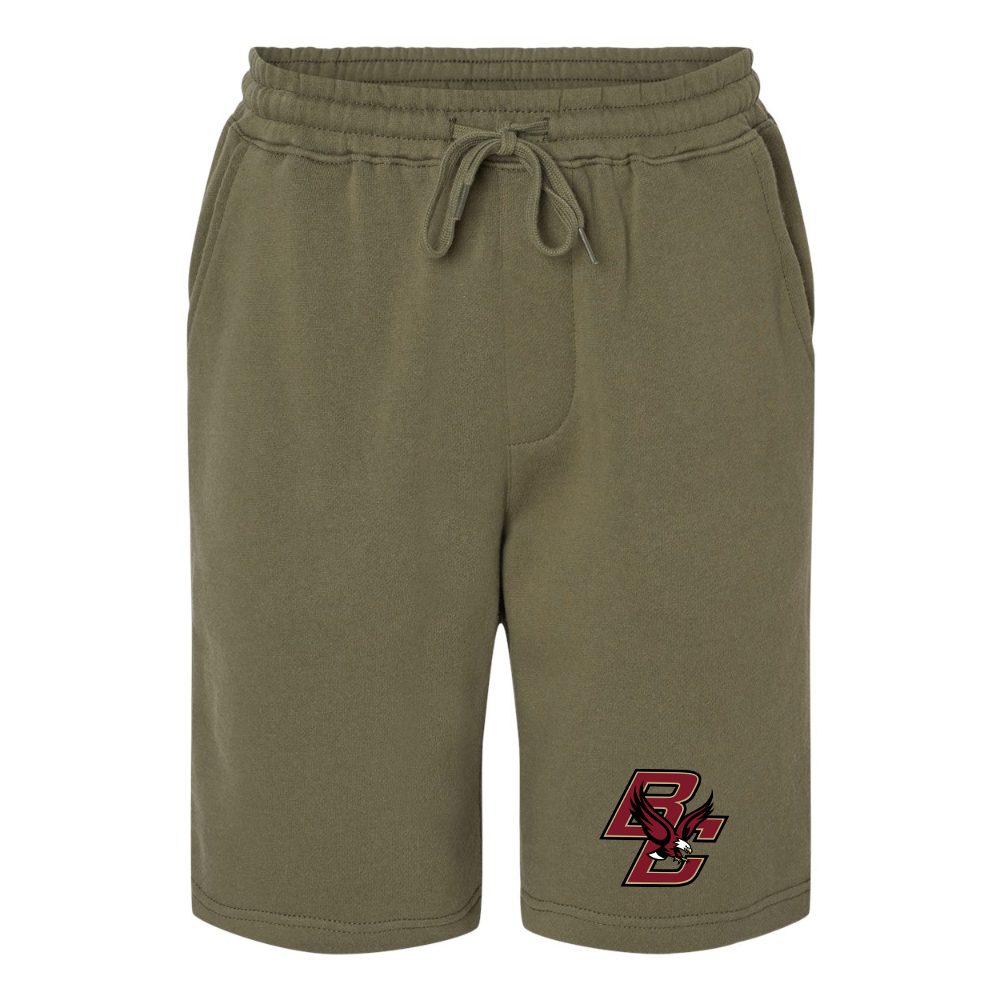 Men's Boston College Eagles   Independent Trading Co Midweight Fleece Shorts