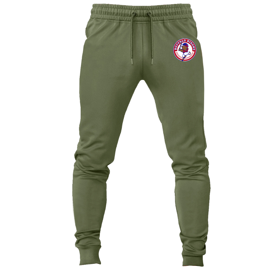 Men's Buffalo Bisons Logo Sweatpants Joggers