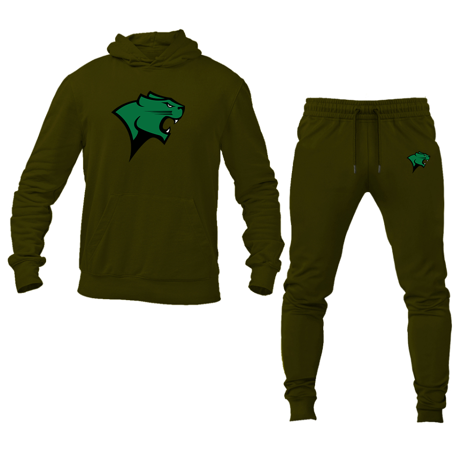 Men's Chicago State Cougars Hoodie Joggers Set
