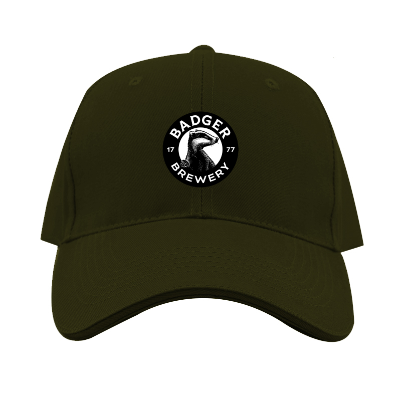 Badger Brewery Logo  Dad Baseball Cap Hat