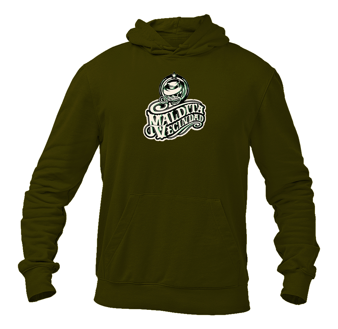 Men's  Maldita Vecindad Logo Pullover Hoodie
