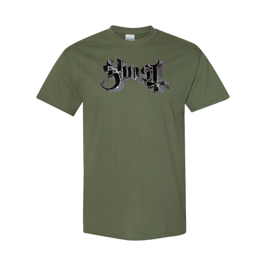 Men's Ghost Logo Cotton T-Shirt