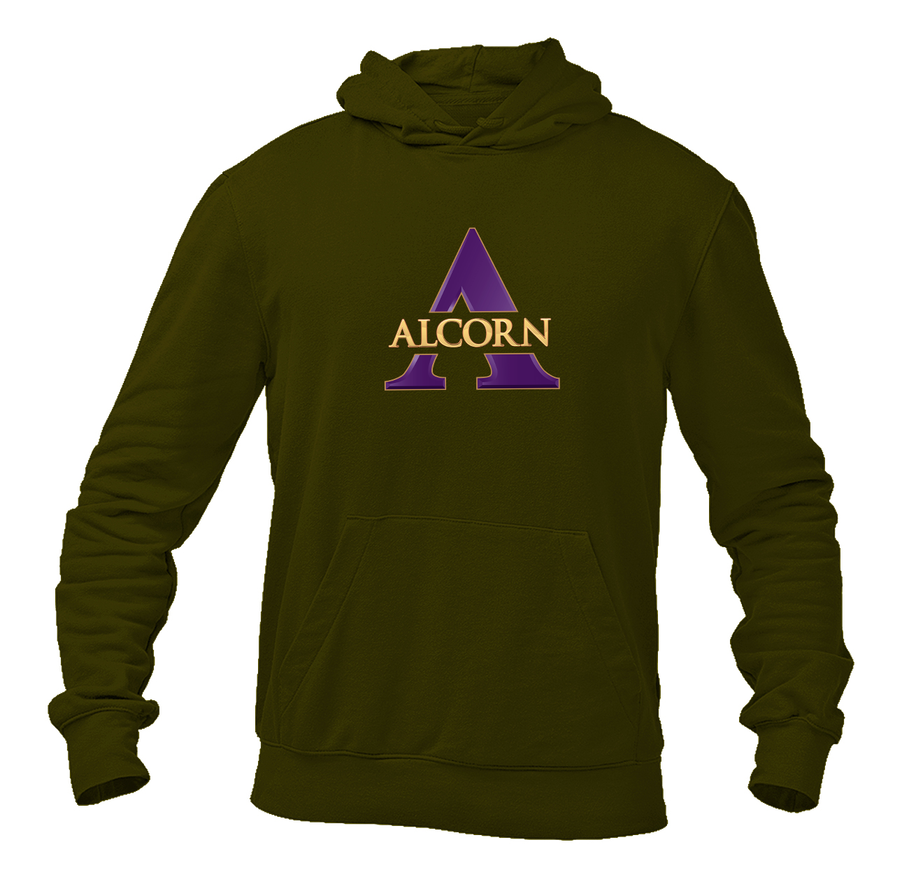 Men's Alcorn State Braves  Gildan  Heavy Blend Hooded Sweatshirt