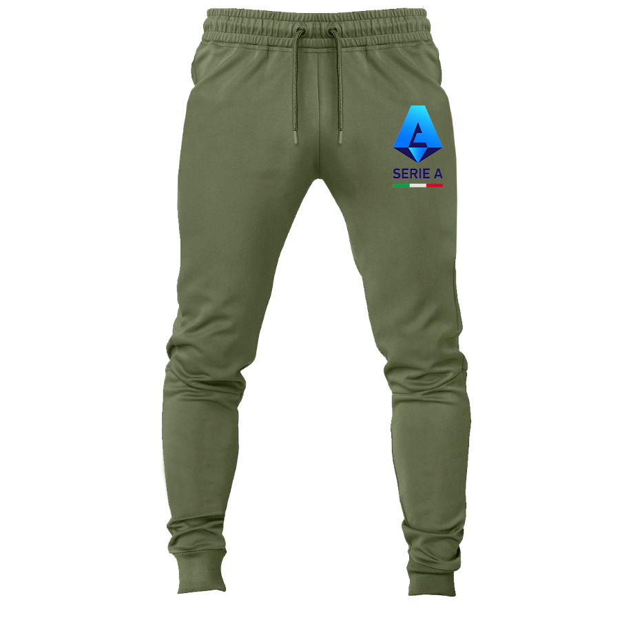 Men's Italian Serie A Logo Sweatpants Joggers